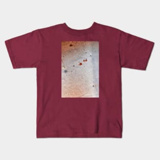 Splattered Paint On Old Canvas Texture Kids T-Shirt